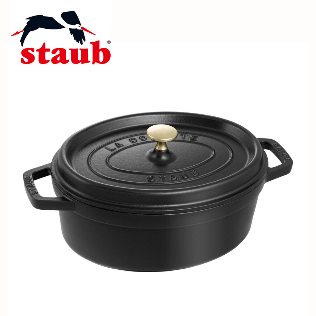 【 STAUB 】鋳物ホーロー鍋 ピコ・ココット オーバル 27cm（全３