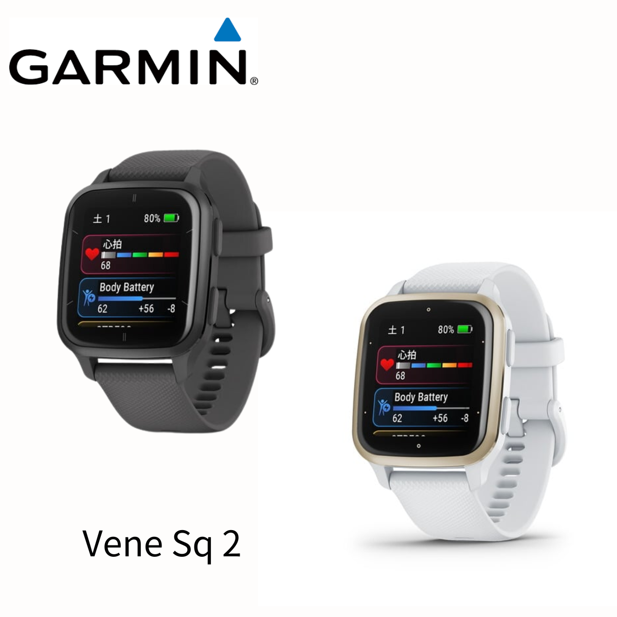 GARMIN 】 Vene Sq 2（音楽保存非対応モデル）