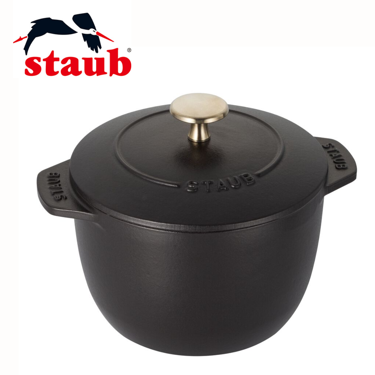 STAUB 】鋳物ホーロー鍋 ラ・ココット DE GOHAN Mサイズ・16cm STAUB 】鋳物ホーロー鍋 ラ・ココット DE GOHAN Mサイズ・16cm