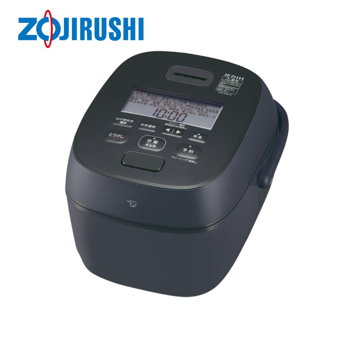 ZOJIRUSHI】圧力IH炊飯ジャー 5.5合 NW-WB10-BZ