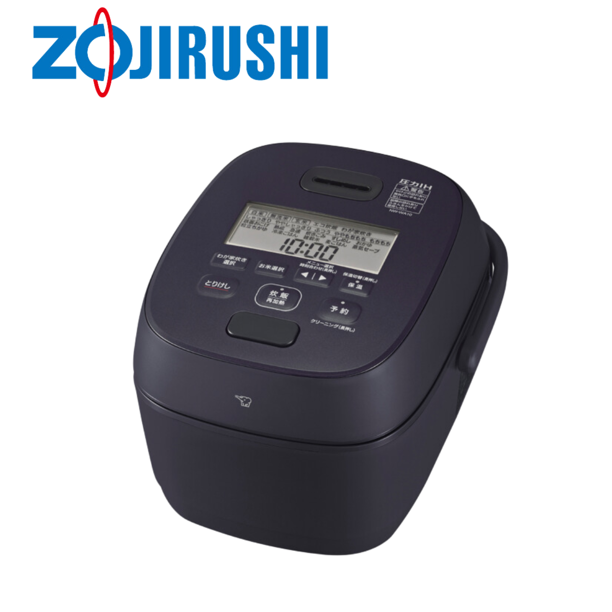 ZOJIRUSHI 象印圧力IH炊飯ジャー 5.5合炊き 象印】圧力IH炊飯ジャー(5.5合・1升)NW-WA10/18-BZ