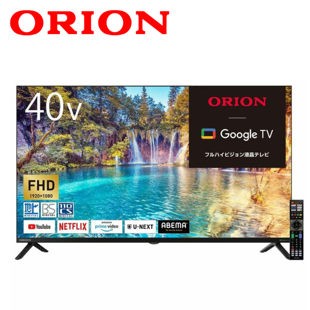 ORION】スマートテレビ フルハイビジョン 40型 OLS40WD10 ORION】スマートテレビ フルハイビジョン 40型 OLS40WD10