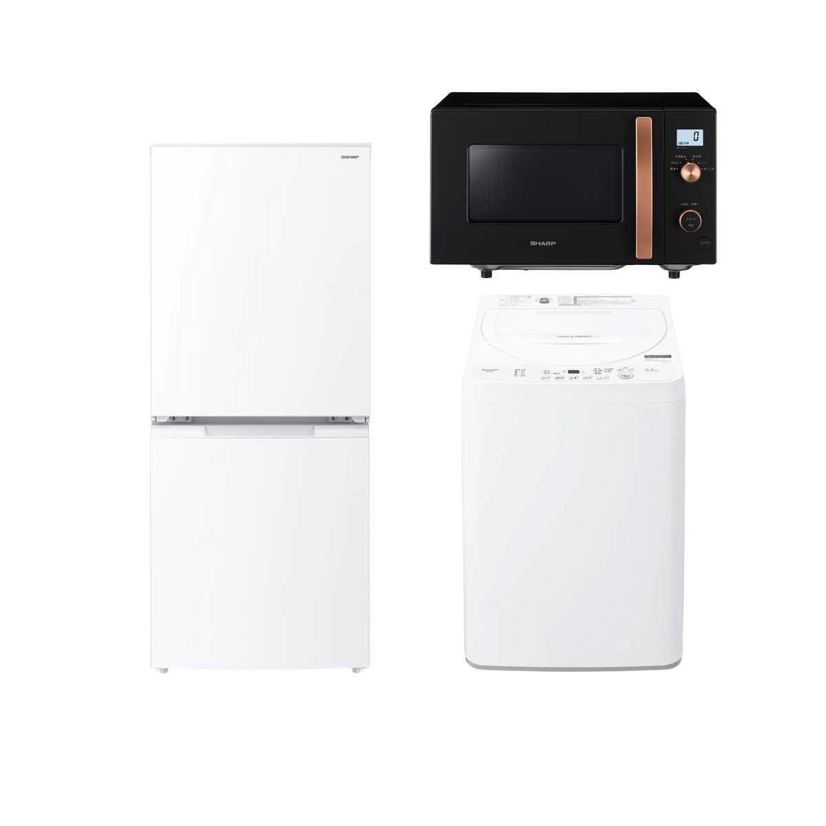 SHARP 生活家電 2点セット 冷蔵庫 洗濯機 2022年製 格安 d4686 楽天 SHARP 生活家電 2点セット 冷蔵庫 洗濯機 2022年製 格安 d4686 楽天