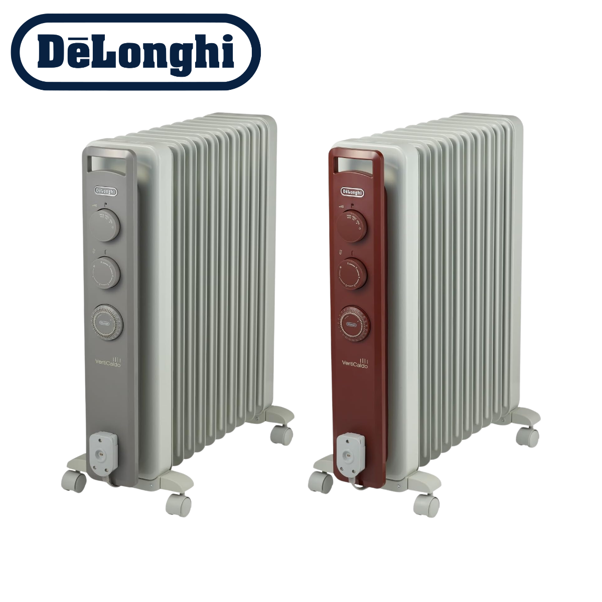 デロンギ】 ヴェルティカルド オイルヒーター RHJ21F1015-BR/-LG デロンギ】 ヴェルティカルド オイルヒーター RHJ21F1015-BR/-LG