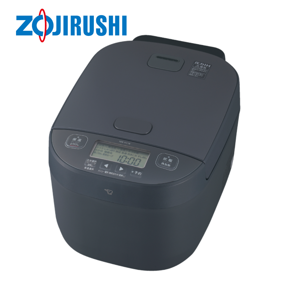 ZOJIRUSHI】圧力IH炊飯ジャー 1升 NW-YC18-BZ ZOJIRUSHI】圧力IH炊飯ジャー 1升 NW-YC18-BZ