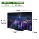 【東芝】REGZA 4液晶レグザ「Z670R」43Z670R(43v型)