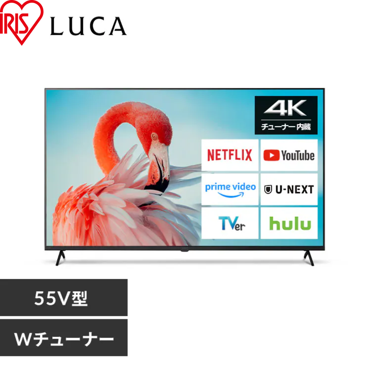 アイリスオーヤマ】Google 液晶テレビ LT-55UGX-F1（55v型）