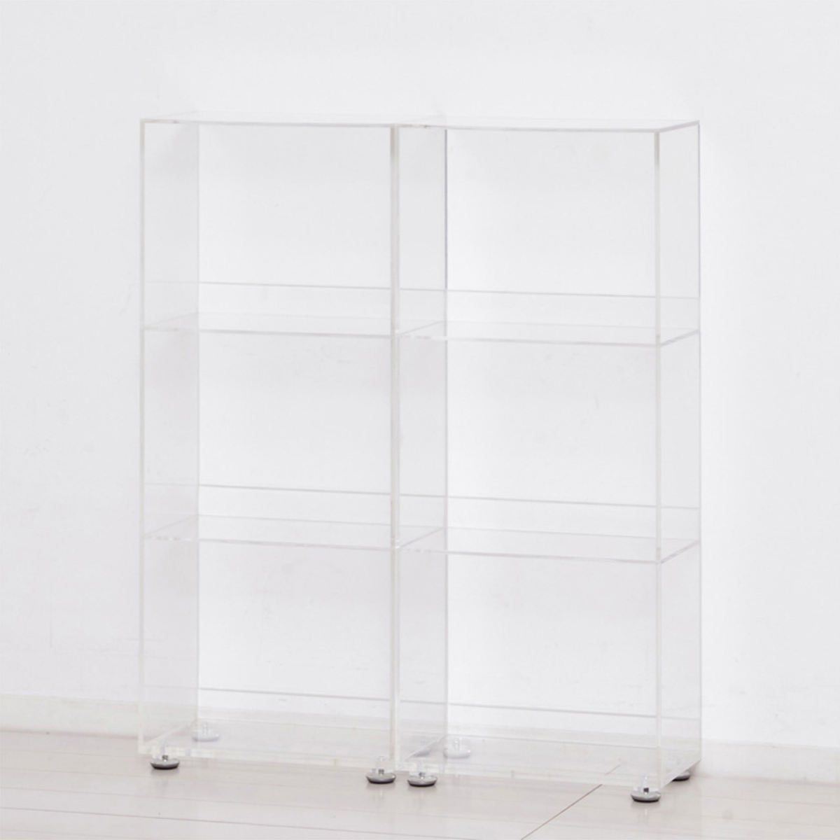 KUROSHIO アクリリック 極薄コミック収納/シューズラック2個組 23369