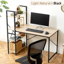 【アイリスオーヤマ】ラック付きデスク 1200×620<br>RDK1262【お客様組立】