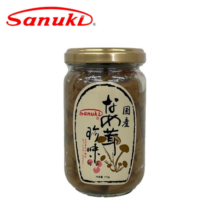 【香川県】<br>讃岐罐詰 なめ茸6本セット SANUKI-2