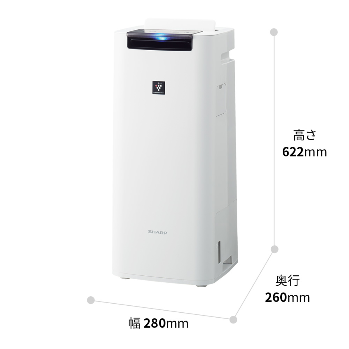 ☆50台限定大特価!【SHARP】加湿空気清浄機「KI-RS40-W」 ☆50台限定大特価!【SHARP】加湿空気清浄機「KI-RS40-W」