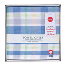 【ごあいさつギフト】 今治タオルハンカチ（チェック柄1枚入り）