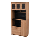 【お客様組立品】 北欧キッチンシリーズ 幅 90cm レンジボード FAP-0018