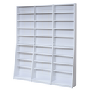 【お客様組立品】 高さ180cm幅150cm 文庫本800冊以上収納可能な本棚 FRM-0011