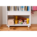 【お客様組立品】 幅60cm 高さ85cm 奥行30cm 多機能ランドセルラック ＜ワイドタイプ＞ FRM-0124