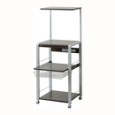 【 新生活便利帳  掲載商品 】オープンラック「Frorie」３段タイプ ホワイト・ブラウン【お客様組立商品】