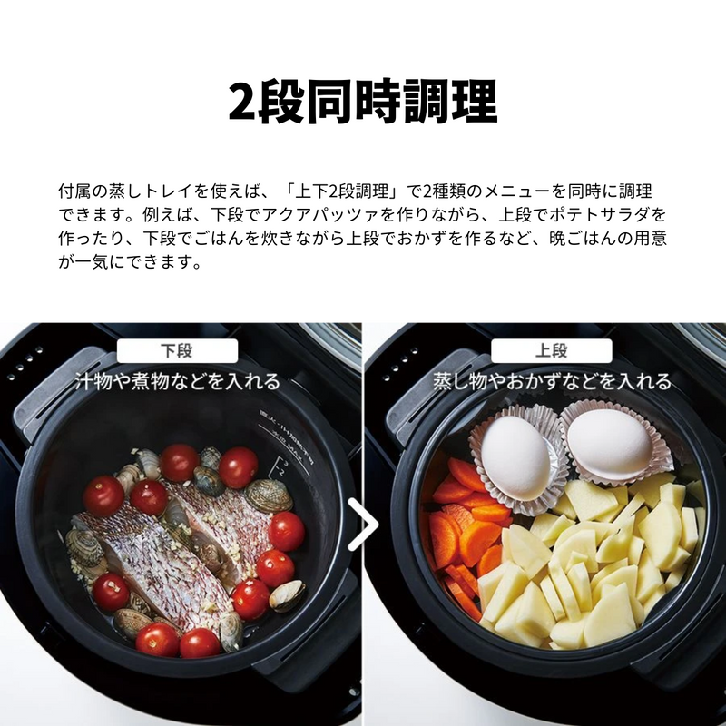 外箱なし・新品・未使用】 SHARP 水なし自動調理鍋 ヘルシオ ホット 外箱なし・新品・未使用】 SHARP 水なし自動調理鍋 ヘルシオ ホット