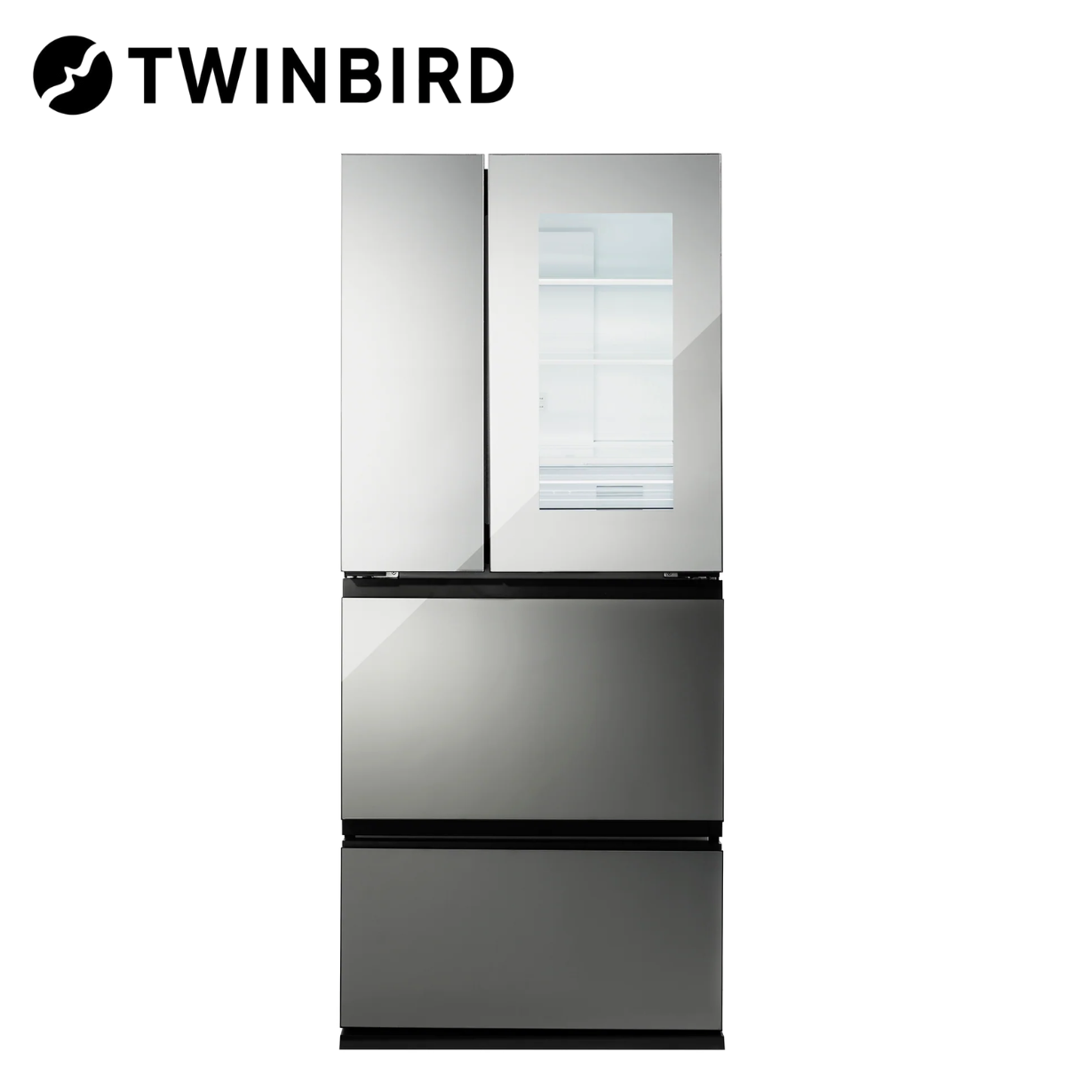 TWINBIRD】中身が見える冷蔵庫 HR-EI35B(354L)