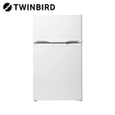 【ツインバード】　2ドア冷凍冷蔵庫　R-E909W