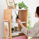 WHDB色：次回入荷未定 【お客様組立品】 WAVYシリーズ 高さ 150cm 幅 60cm 7段ブックラック FWD-0209