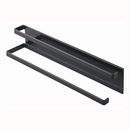 【tower】洗濯機横マグネットタオルハンガー2段 ホワイトブラック 山崎実業2956/2957