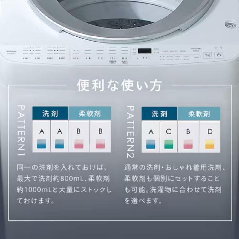 【アイリスオーヤマ】<br>洗濯機　10kg　OSH<br>ITW-100A01-W