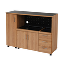 【お客様組立品】 北欧キッチンシリーズ 幅 120cm キッチンボード FAP-0030SET