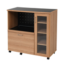 【お客様組立品】 北欧キッチンシリーズ 幅 90cm キッチンボード FAP-1022