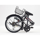 【エリア限定！防犯登録料・送料込み！】 ミディー MIDI 20インチ 6段変速 ダイナモライト 折りたたみ自転車 MID206