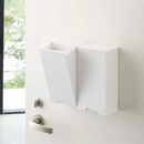 【tower】ツーウェイマスク収納ケース ホワイト ブラック 山崎実業4954/4955