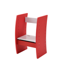 【お客様組立品】 WAVYシリーズ 幅 46cm 高さ152cm デスクドレッサー FWD-0210