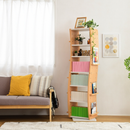 WHDB色：次回入荷未定 【お客様組立品】 WAVYシリーズ 高さ 150cm 幅 60cm 7段ブックラック FWD-0209