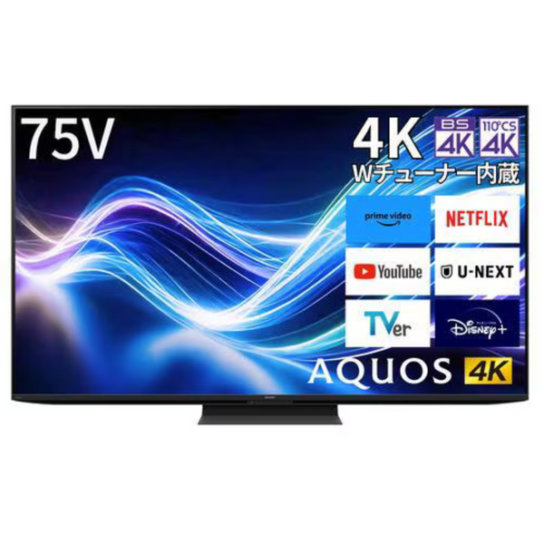 【SHARP】<br>AQUOS　液晶テレビ「GN1」<br>4T-C75GN1（75v型）