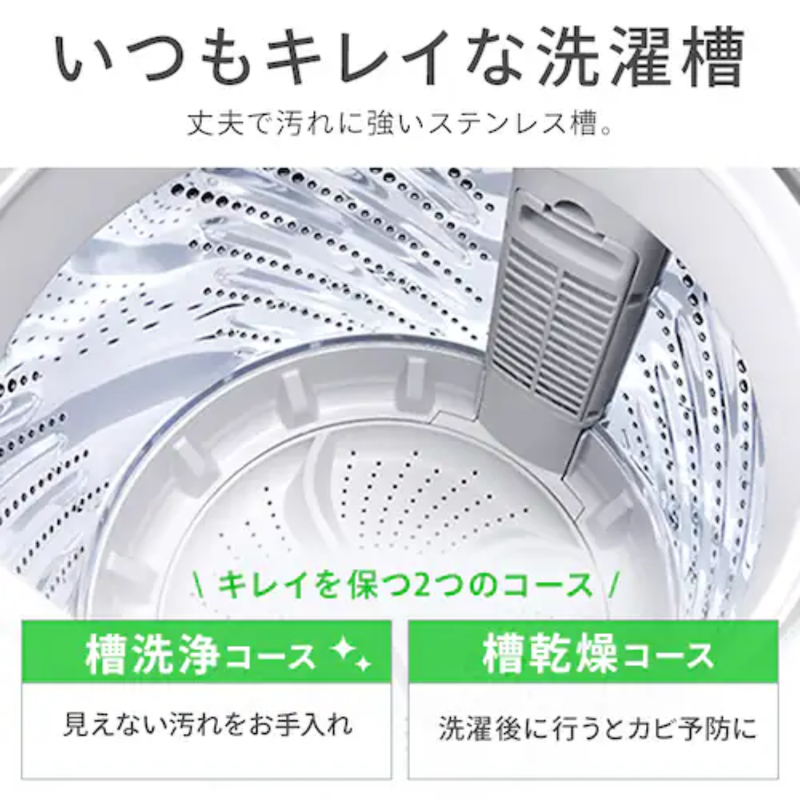 25年製 IRIS OHYAMA 6kg 全自動洗濯機 IAW-T606 アイリスオーヤマ】全