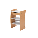 【お客様組立品】 WAVYシリーズ 幅 46cm 高さ152cm デスクドレッサー FWD-0210