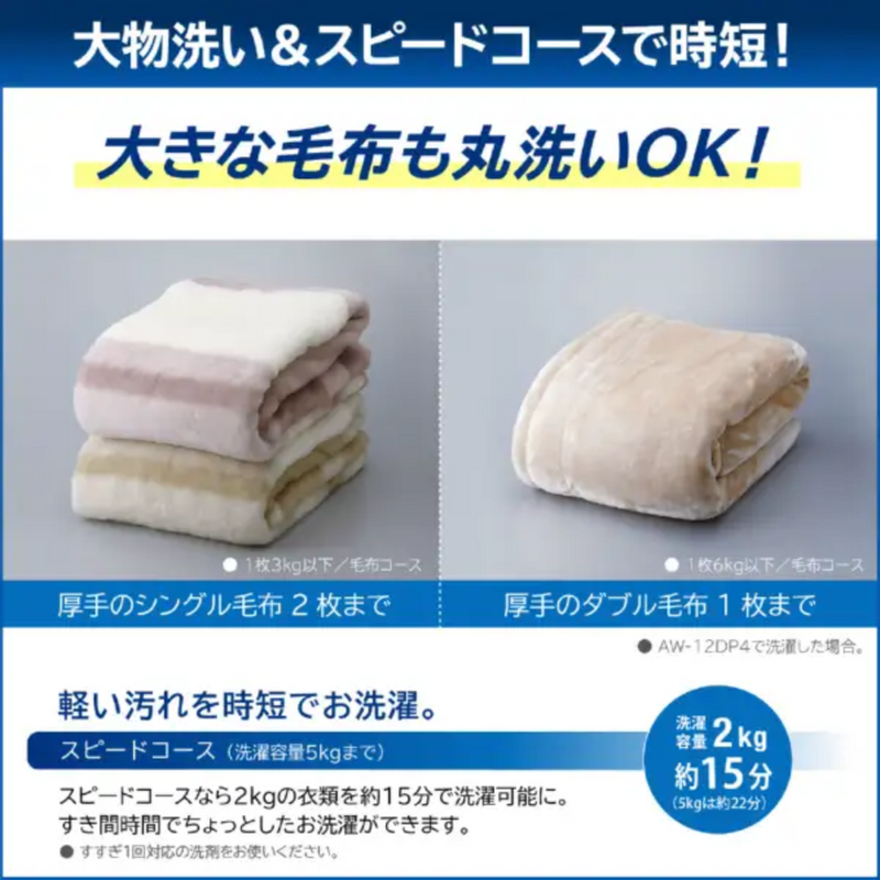 【在庫限りの大特価！】全自動洗濯機<br>AW-10DP4 (洗濯・脱水10kg)