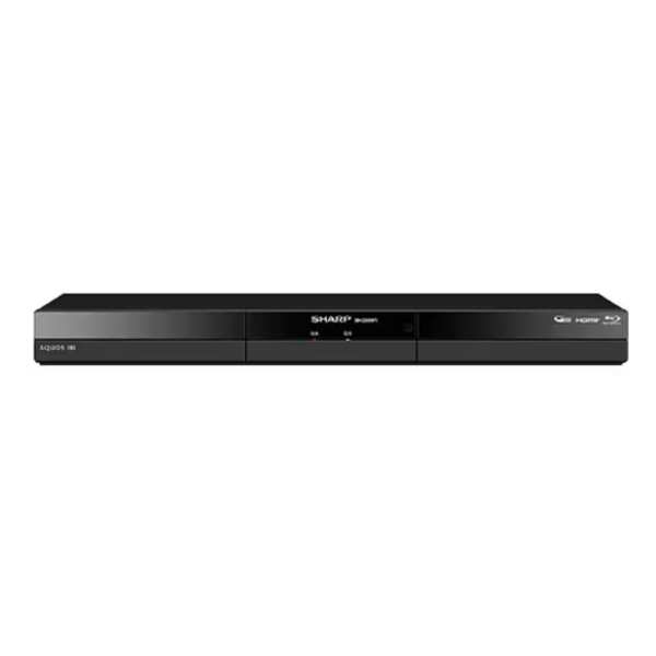SHARP ブルーレイディスクレコーダー 2B-C10GW1 SHARP】ブルーレイディスクレコーダー 1TB2B-C10GW1