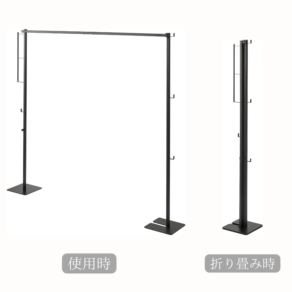 tower】折り畳み室内物干し タワー 山崎実業 6619/6620
