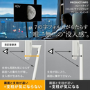 【新品未開梱】WALL テレビスタンド フラットベース ラージタイプ WLTVL6119F