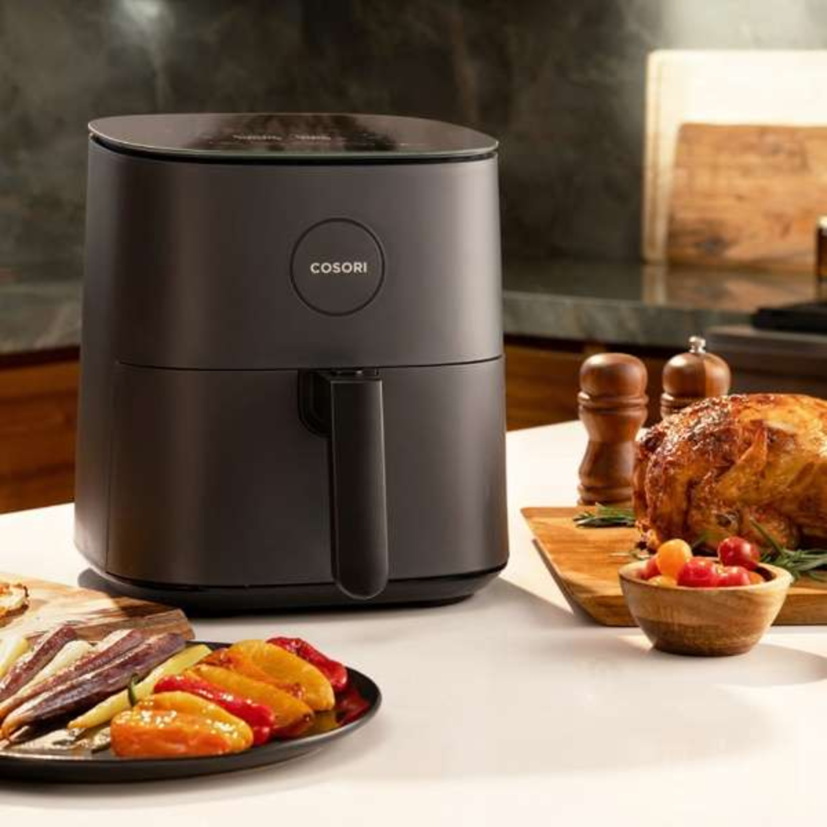 COSORI ノンフライヤー CAF-L501-RJP 美品 Vesync】 COSORI ノンフライヤー L501 Combo CAF-L501-KJPR