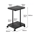 【tower】ランドセル収納ラック タワー キャスター付き 2段 山崎実業 1747/1748