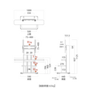 【朝日木材加工】 壁寄席テレビスタンド WS-C590