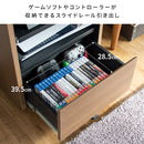 【お客様組立式】 ゲームラック REGABO 全2色 GRK-002