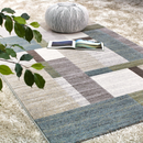 モザイクデザインラグ【ルーミー】