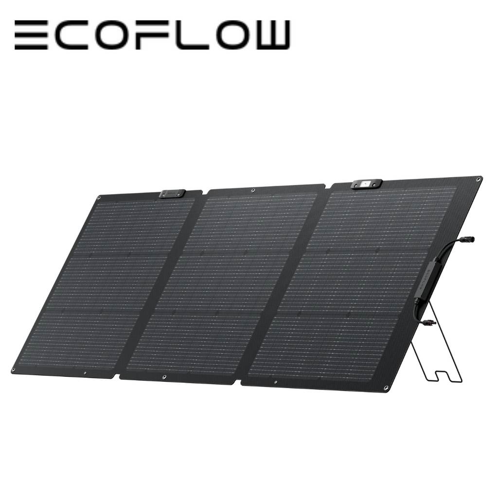 【新品未開封】EcoFlow 160W 両面 ポータブルソーラーパネル ECO FLOW】160w両面ソーラーチャージャー
