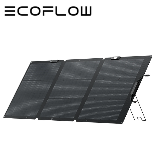 【ECO FLOW】160w両面ソーラーチャージャー