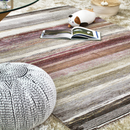 ストライプデザインラグ【ソル】