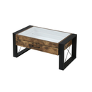 【お客様組立品】 brooklynシリーズ ガラスセンターテーブル FBR-0005