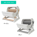 【 Sun Ruck 】 半自動 猫用トイレ | SR-ACT01 ベージュ(BE)／グレー(GY)