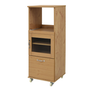 【お客様組立品】 Lycka Landシリーズ 幅45cm 高さ120cm レンジ台タイプ FLL-1002